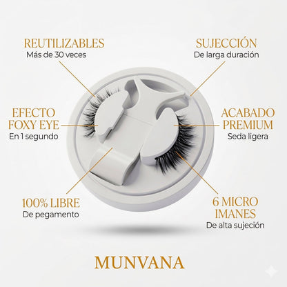 Pestañas Magnéticas MunLash Style™